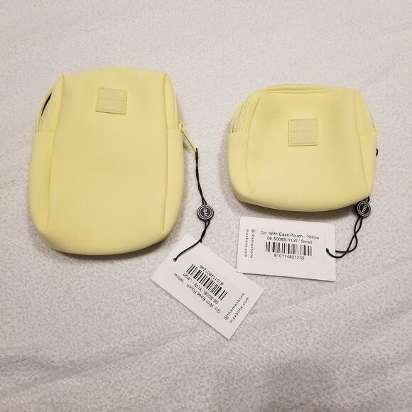 Maxbone GO! With Ease Pouch Butter Yellow Small & Large Leash Attachment Harness - Picture 8 of 10